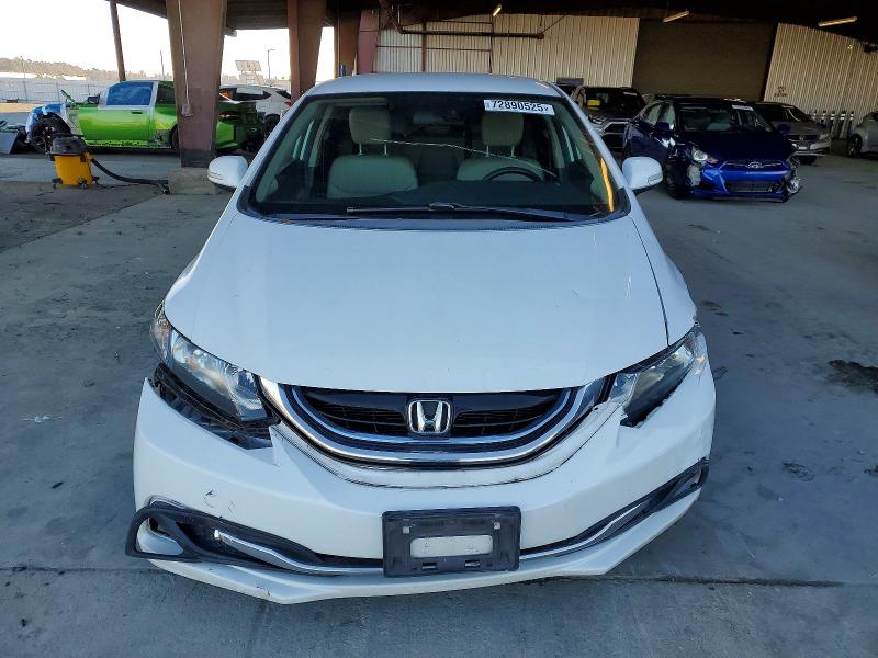 Photo 5 from auction – 2013 HONDA CIVIC HYBR with VIN 19XFB4F37DE202392