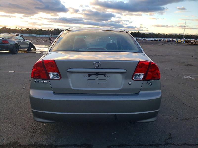Photo 6 from auction – 2004 HONDA CIVIC LX with VIN 2HGES16534H502691