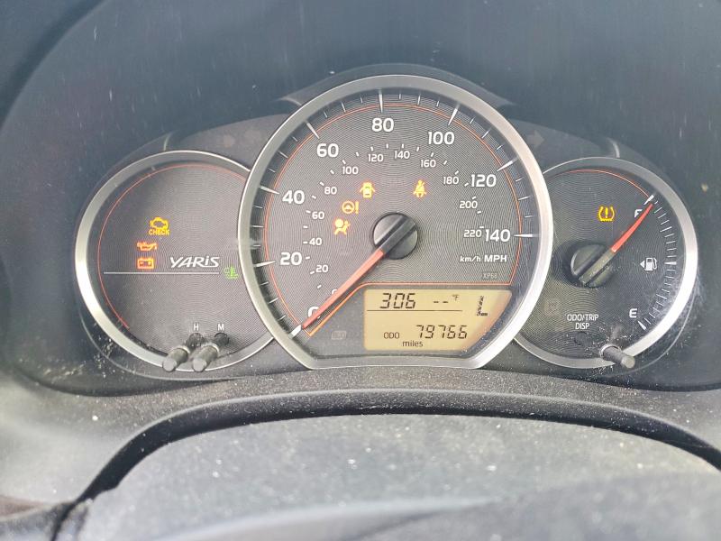 Photo 9 from auction – 2014 TOYOTA YARIS with VIN JTDKTUD30ED596402