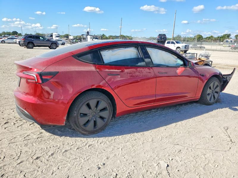 Photo 3 from auction – 2025 TESLA MODEL 3 with VIN 5YJ3E1EA2SF949303