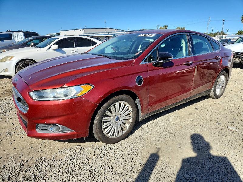 FORD FUSION 2014 with VIN 3FA6P0SU2ER203247 - Photo from auction