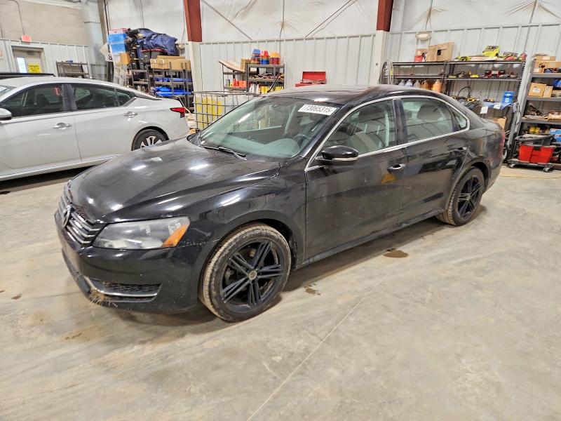 VOLKSWAGEN PASSAT SE 2015 with VIN 1VWBV7A33FC014085 - Photo from auction