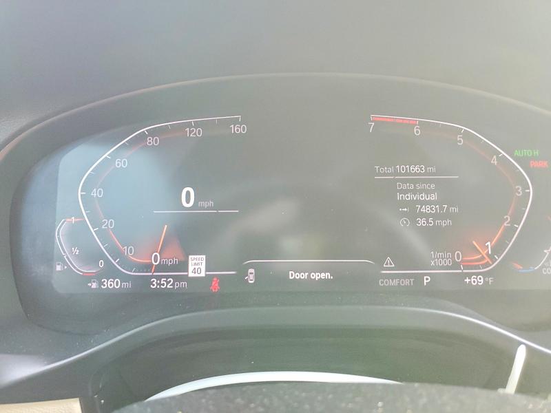 Photo 9 from auction – 2020 BMW X3 SDRIVE3 with VIN 5UXTY3C02L9C16341