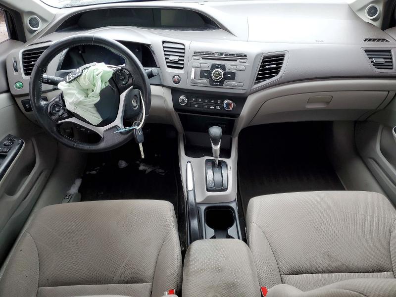 Photo 8 from auction – 2012 HONDA CIVIC LX with VIN 2HGFB2F57CH027622