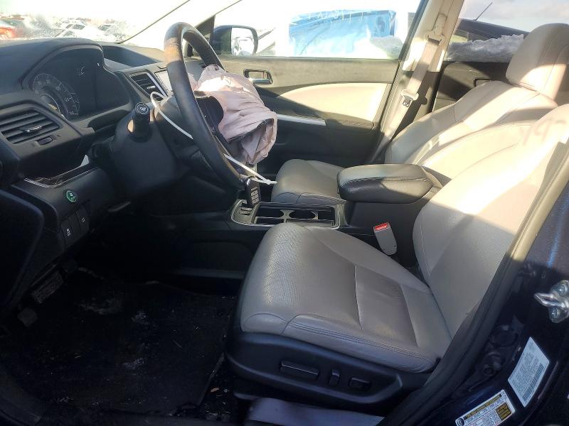 Photo 7 from auction – 2016 HONDA CR-V EXL with VIN 5J6RM4H70GL062067