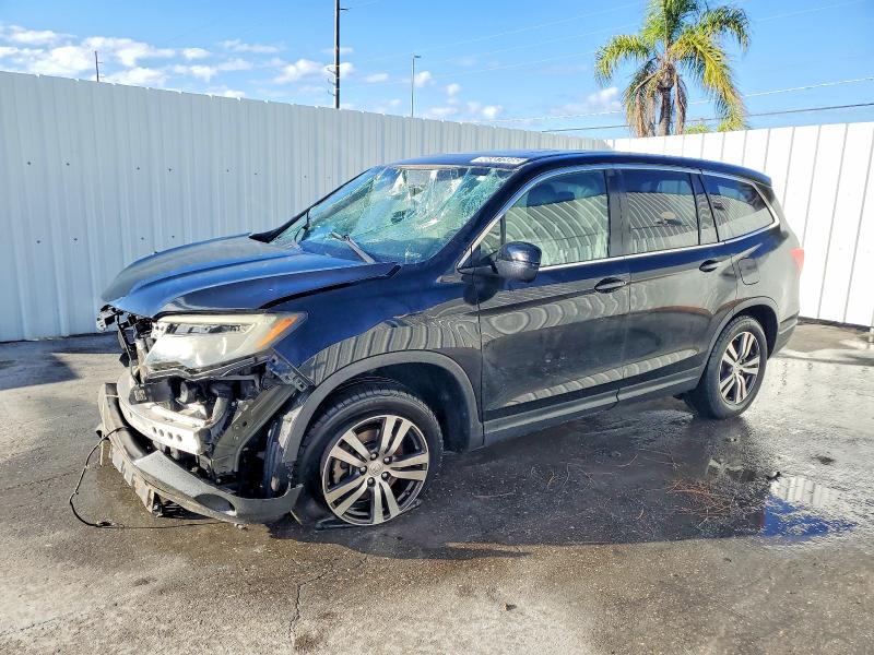 HONDA PILOT 2016 with VIN 5FNYF5H56GB059919 - Photo from auction