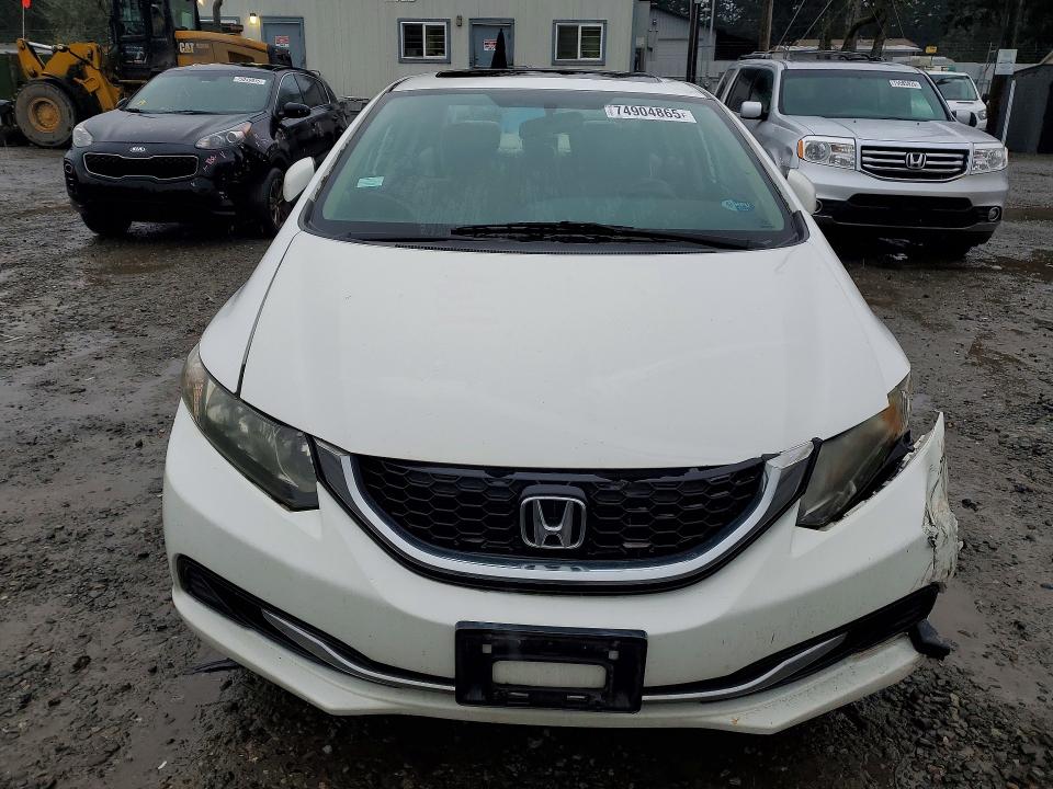 Photo 5 from auction – 2013 HONDA CIVIC EX with VIN 19XFB2F80DE085268