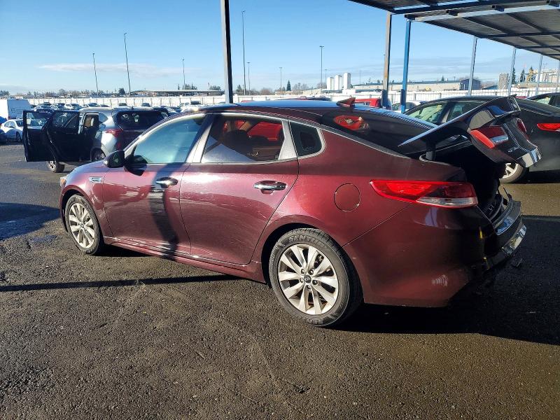 Photo 2 from auction – 2016 KIA OPTIMA with VIN 5XXGT4L37GG073331