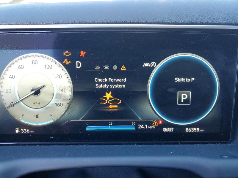 Photo 9 from auction – 2022 HYUNDAI TUCSON with VIN 5NMJF3AE7NH008554