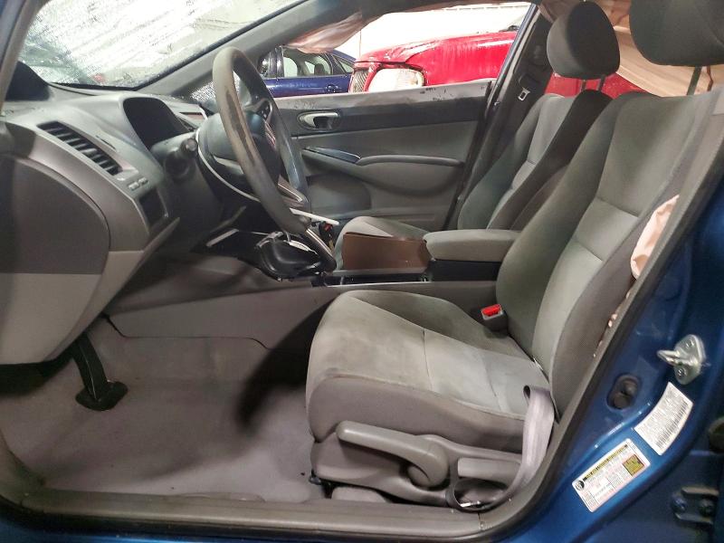 Photo 7 from auction – 2009 HONDA CIVIC LX with VIN 19XFA16519E041791