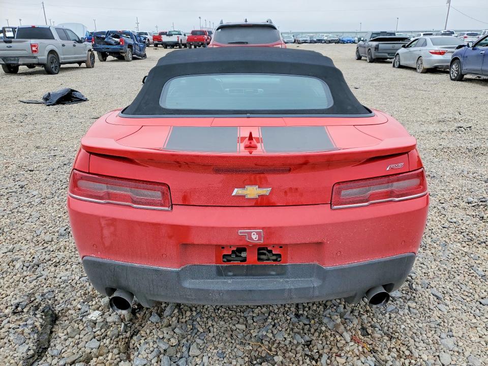 Photo 6 from auction – 2015 CHEVROLET CAMARO with VIN 2G1FF3D31F9259165