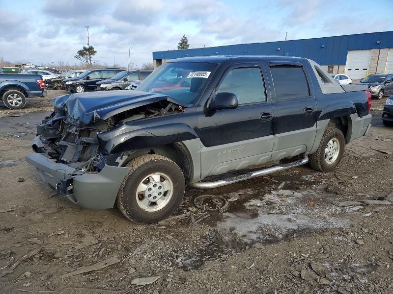 CHEVROLET AVALANCHE 2002 with VIN 3GNEC13T12G160709 - Photo from auction
