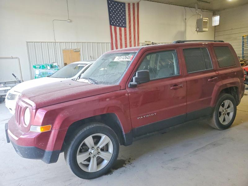 JEEP PATRIOT LA 2012 with VIN 1C4NJRFB8CD625730 - Photo from auction
