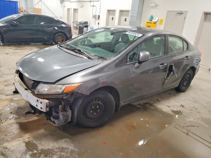 Photo 1 from auction – 2012 HONDA CIVIC with VIN 2HGFB2F50CH030569