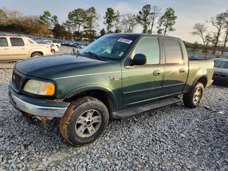 FORD F150 SUPER 2002 with VIN 1FTRW08L62KB92245 - Photo from auction
