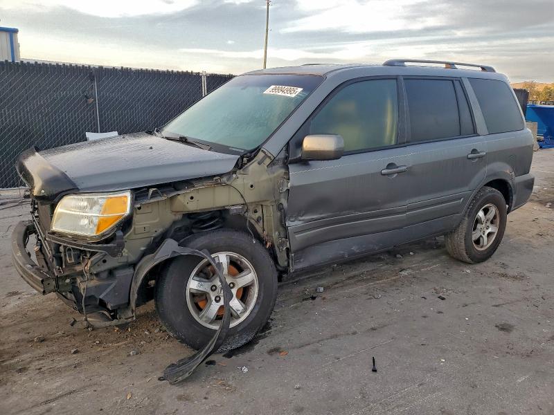 HONDA PILOT EXL 2008 with VIN 5FNYF28518B023507 - Photo from auction