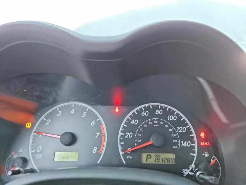 Photo 9 from auction – 2009 TOYOTA COROLLA BA with VIN 1NXBU40E59Z103545