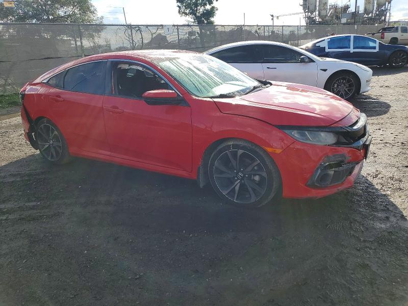 Photo 4 from auction – 2020 HONDA CIVIC with VIN 2HGFC2F82LH572022
