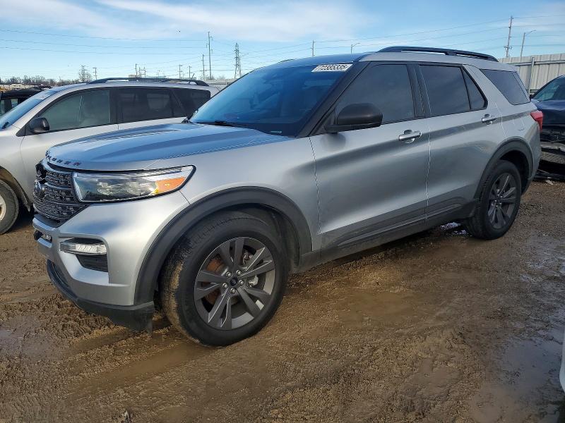 FORD EXPLORER X 2021 with VIN 1FMSK8DHXMGA79350 - Photo from auction