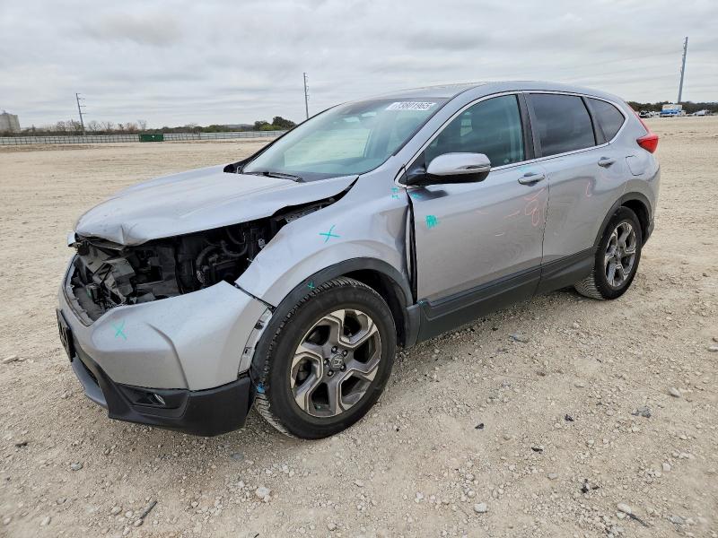 Photo 1 from auction – 2017 HONDA CR-V EXL with VIN 7FARW1H8XHE035684