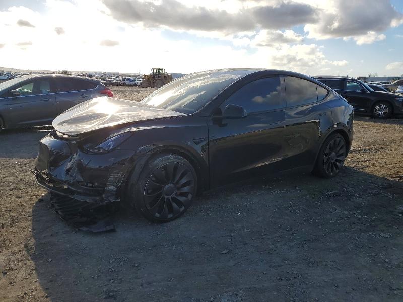 TESLA MODEL Y 2022 with VIN 7SAYGDEFXNF346085 - Photo from auction