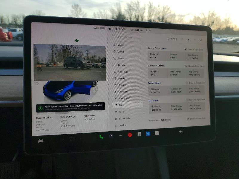 Photo 9 from auction – 2022 TESLA MODEL 3 with VIN 5YJ3E1EA5NF371332