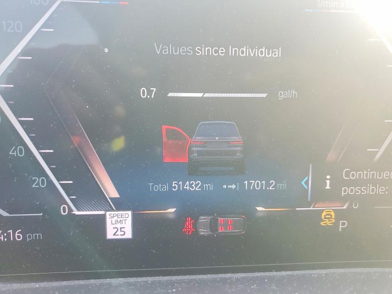 Photo 9 from auction – 2023 BMW X7 M60I with VIN 5UX33EM02P9R04545