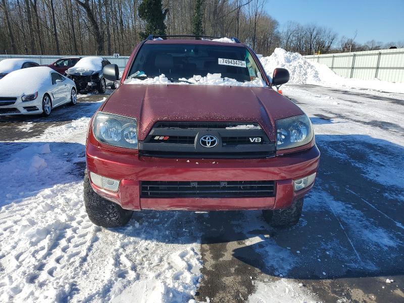 Photo 5 from auction – 2005 TOYOTA 4RUNNER LI with VIN JTEBT17R958022478