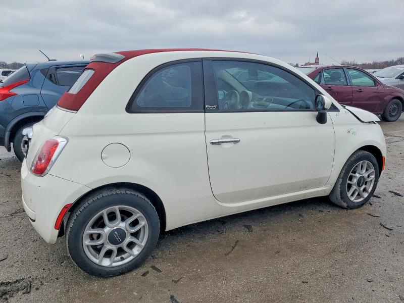 Photo 3 from auction – 2012 FIAT 500 with VIN 3C3CFFDR6CT316280