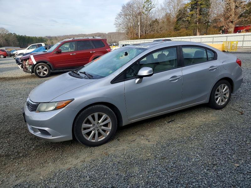 HONDA CIVIC EX 2012 with VIN 2HGFB2F81CH335508 - Photo from auction