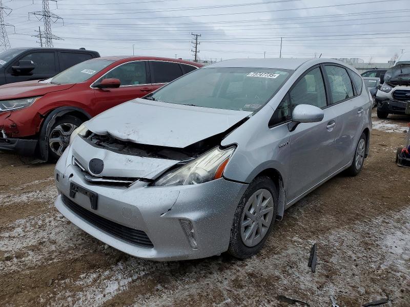 TOYOTA PRIUS V 2012 with VIN JTDZN3EU0C3101306 - Photo from auction