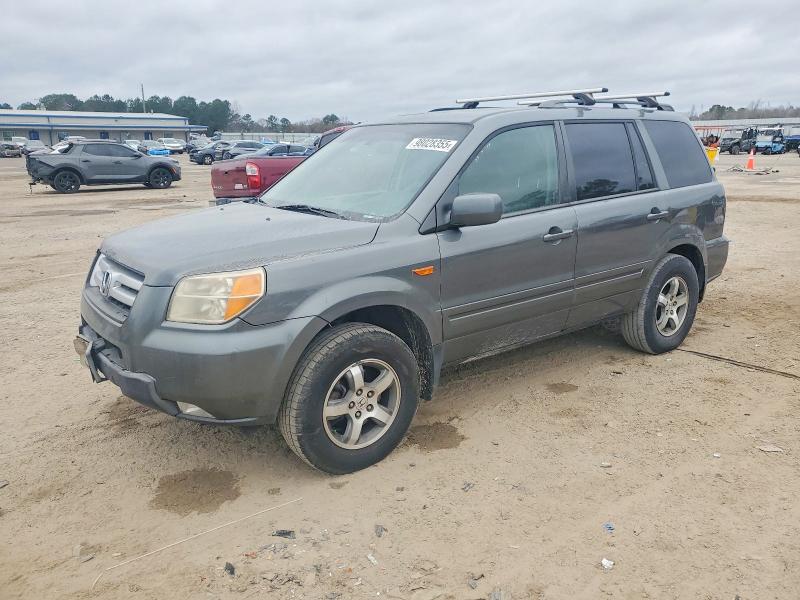 HONDA PILOT EXL 2007 with VIN 5FNYF28507B028437 - Photo from auction