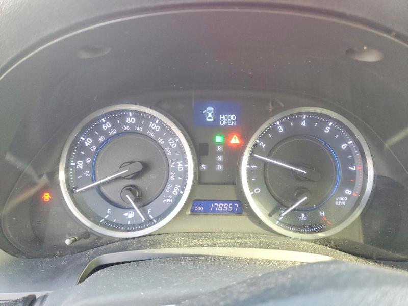 Photo 9 from auction – 2012 LEXUS IS 250 with VIN JTHBF5C26C5172301