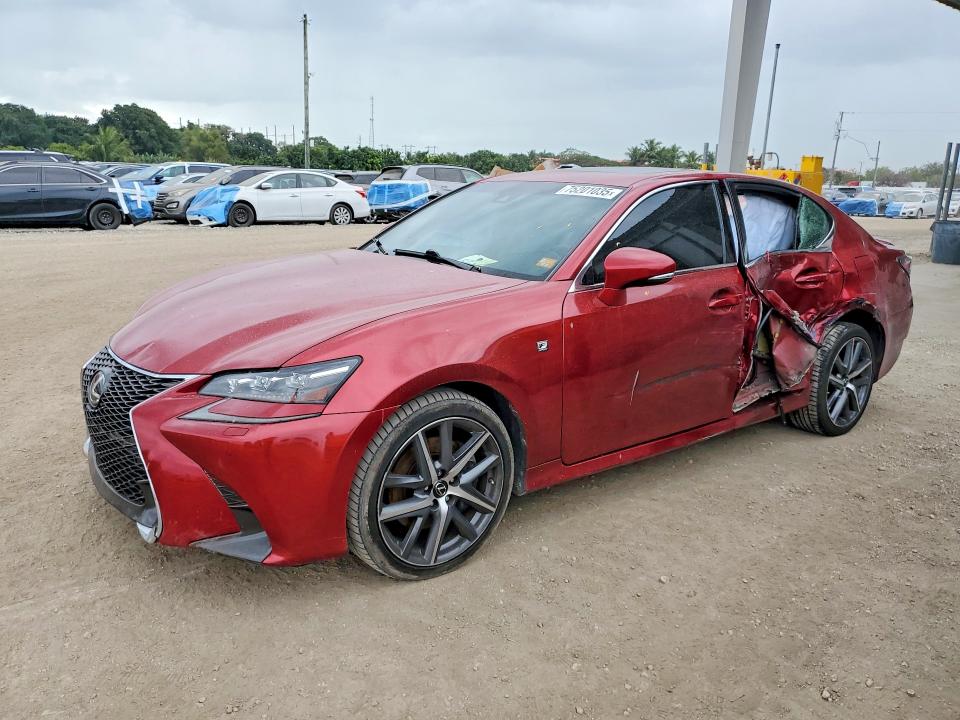 LEXUS GS 350 BAS 2018 with VIN JTHCZ1BLXJA008066 - Photo from auction