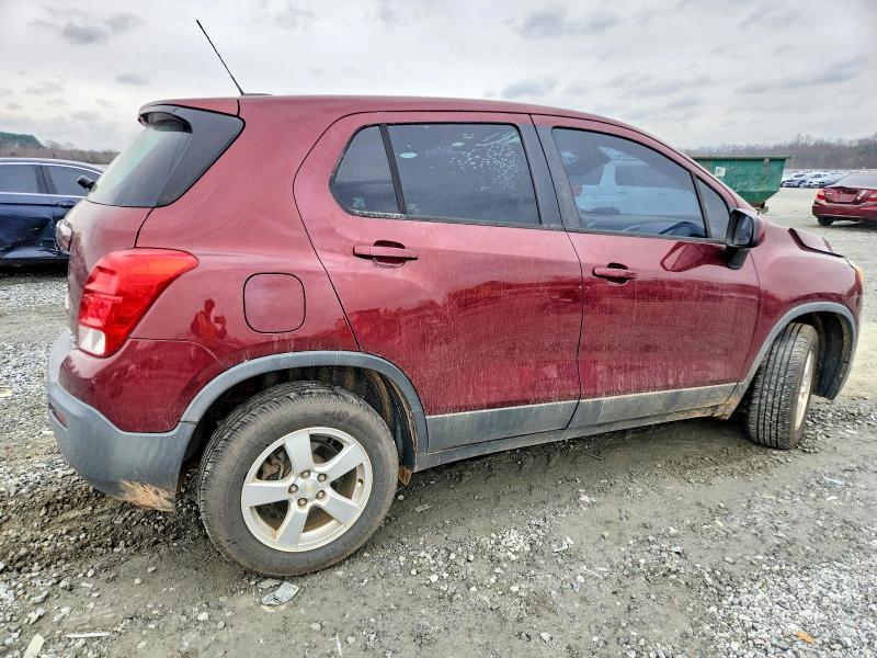Photo 3 from auction – 2016 CHEVROLET TRAX LS with VIN 3GNCJNSB5GL228845