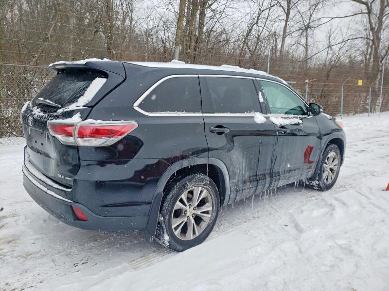 Photo 3 from auction – 2015 TOYOTA HIGHLANDER with VIN 5TDJKRFHXFS154124