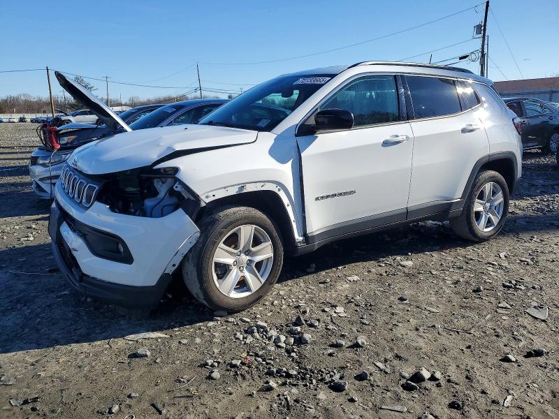 JEEP COMPASS LA 2022 with VIN 3C4NJDBB2NT123849 - Photo from auction