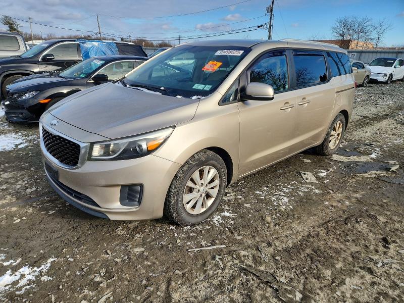 KIA SEDONA 2015 with VIN KNDMB5C16F6041834 - Photo from auction