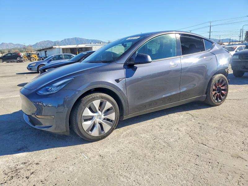 TESLA MODEL Y 2021 with VIN 5YJYGDEE4MF245921 - Photo from auction