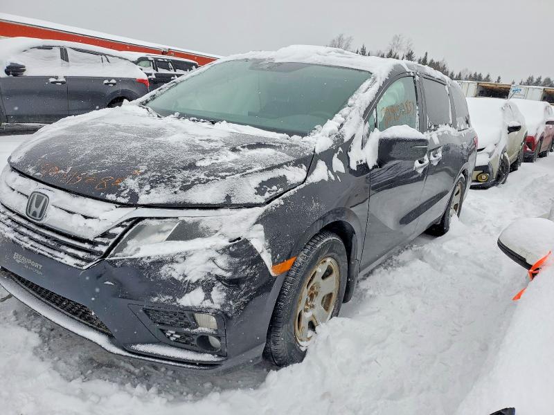 HONDA ODYSSEY EX 2018 with VIN 5FNRL6H48JB511158 - Photo from auction