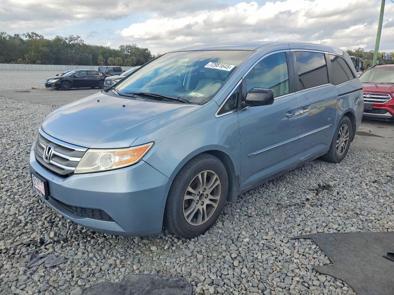 HONDA ODYSSEY EX 2012 with VIN 5FNRL5H44CB085272 - Photo from auction