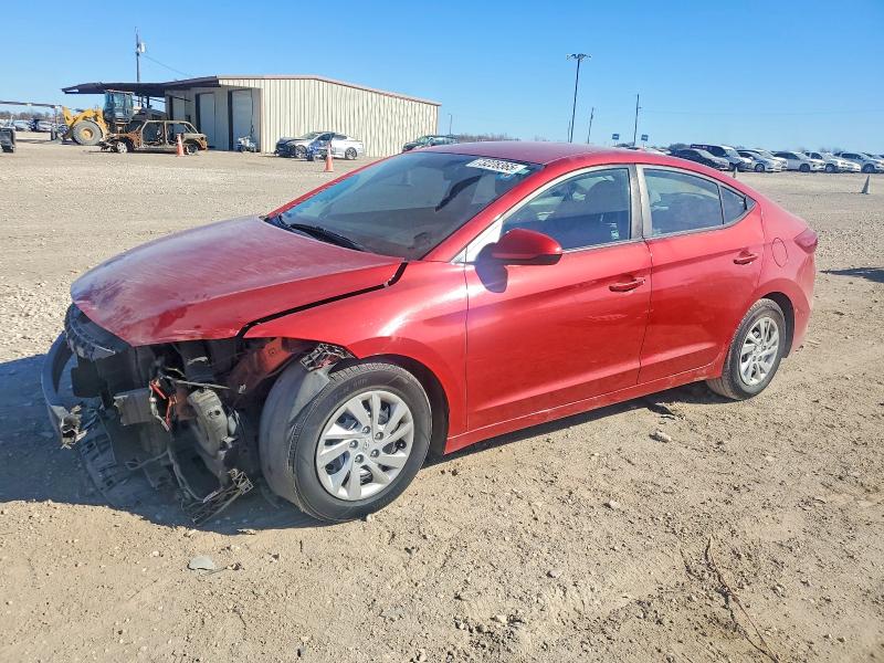 HYUNDAI ELANTRA SE 2017 with VIN 5NPD74LF1HH210271 - Photo from auction