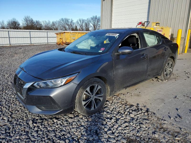 NISSAN SENTRA SV 2023 with VIN 3N1AB8CVXPY259750 - Photo from auction