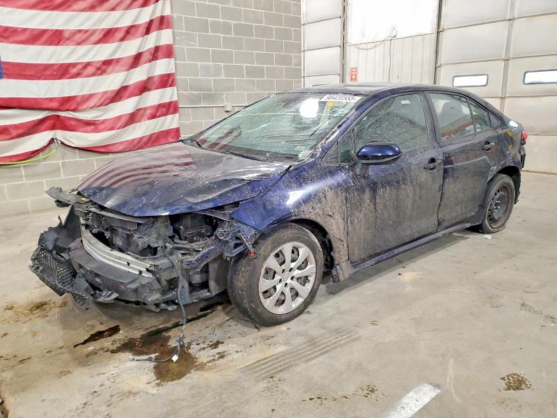 TOYOTA COROLLA LE 2022 with VIN 5YFEPMAEXNP332544 - Photo from auction