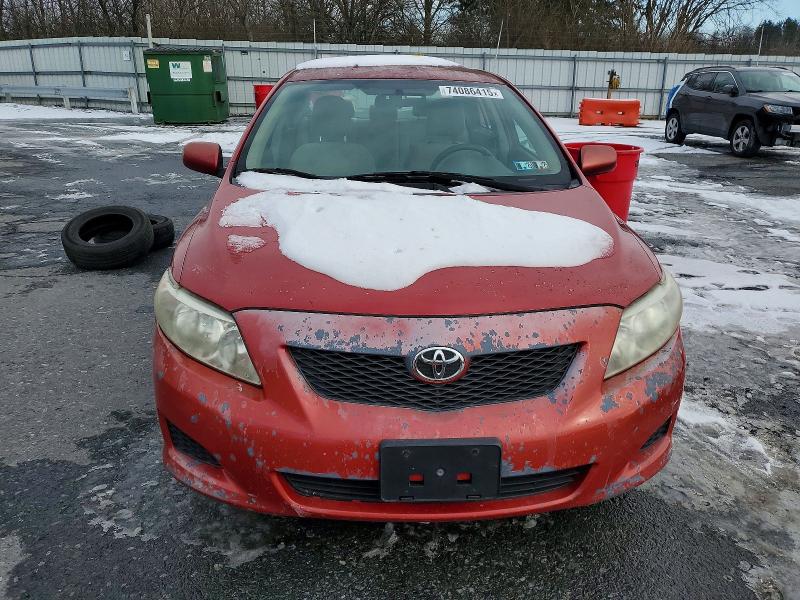 Photo 5 from auction – 2009 TOYOTA COROLLA BA with VIN 2T1BU40E79C140954
