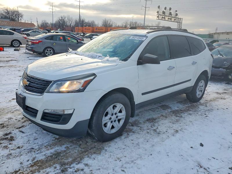 CHEVROLET TRAVERSE L 2017 with VIN 1GNKRFED1HJ203201 - Photo from auction