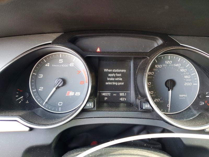 Photo 9 from auction – 2011 AUDI S5 PREMIUM with VIN WAUCVAFR7BA059986