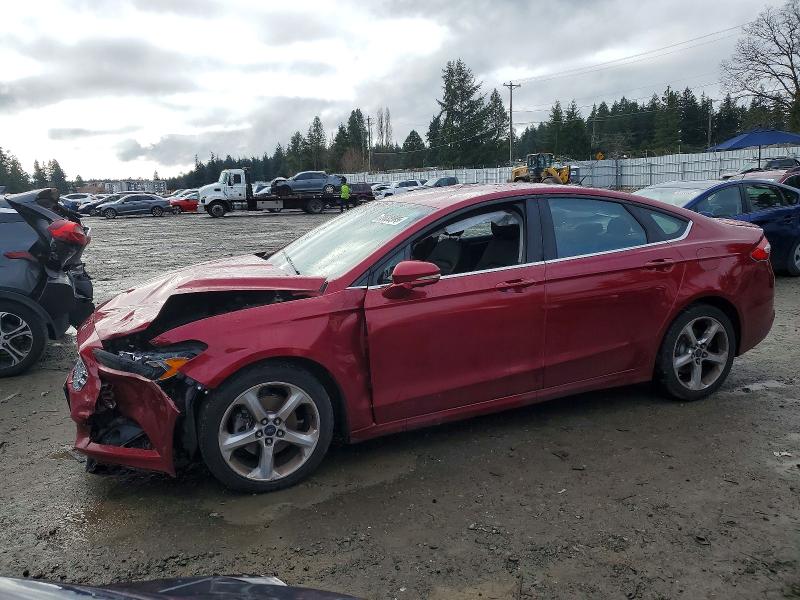 FORD FUSION SE 2016 with VIN 3FA6P0H74GR315567 - Photo from auction