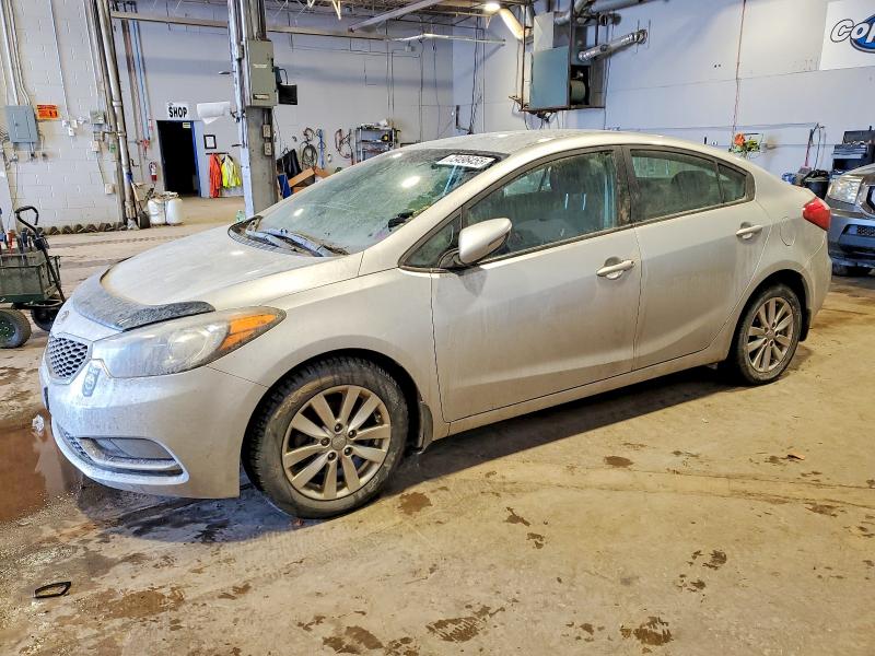 KIA FORTE LX 2014 with VIN KNAFX4A69E5249758 - Photo from auction