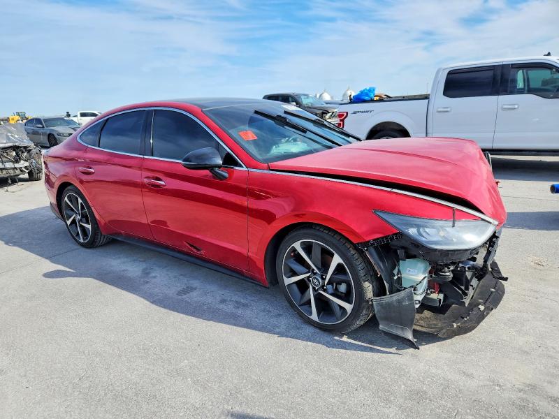 Photo 4 from auction – 2021 HYUNDAI SONATA with VIN 5NPEJ4J29MH124397